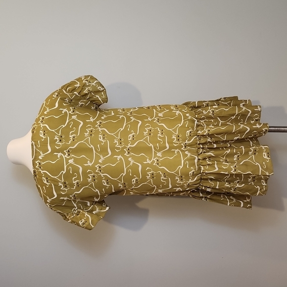 SHEIN Golden Cat Dress with Drop Waist - Picture 8 of 11